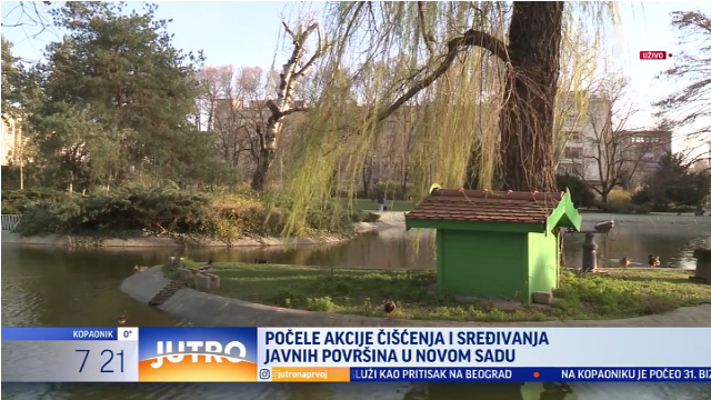 Novosađani počeli sa pripremama VIDEO