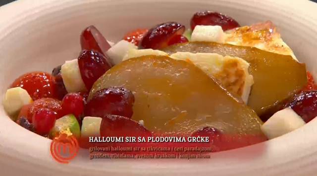 Tanjina osvežavajuća VEGETARIJANSKA KOMBINACIJA: Halumi sir na plodovima GRČKE!