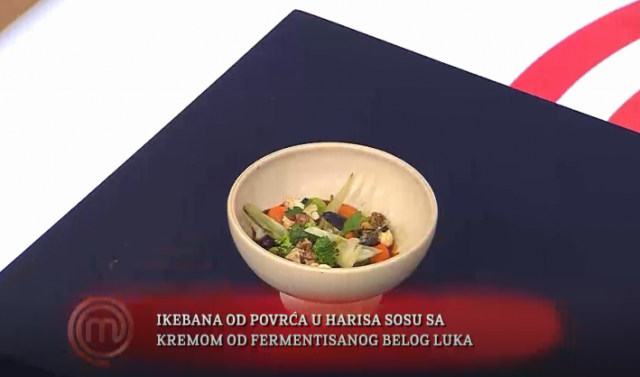 Otkrivamo vam recept za ikebanu od povrća u harisa sosu koji je Tanju odveo do FINALA!