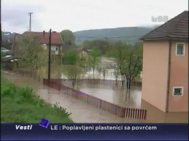 Kuršumlija: Evakuacija zbog poplava