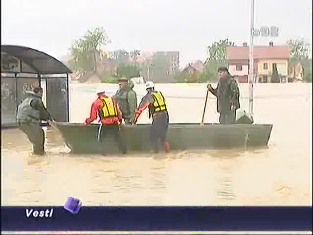 Evakuacija u Obrenovcu u toku