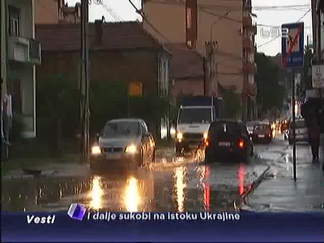 Nevreme napravilo štetu u Kragujevcu