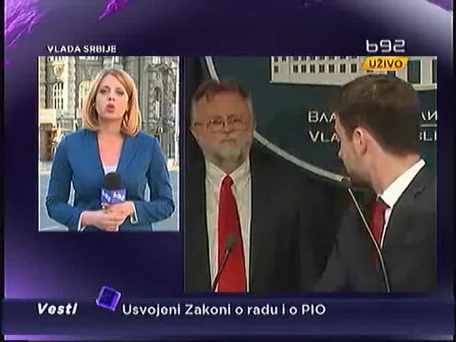 Usvojen Zakon o radu,Krstić podneo ostavku