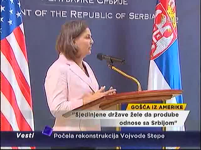 Nuland: SAD podržava reforme i dijalog Beograd-Priština