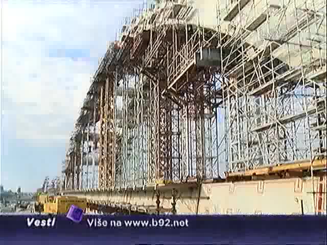 Nastavlja se gradnja Žeželjevog mosta