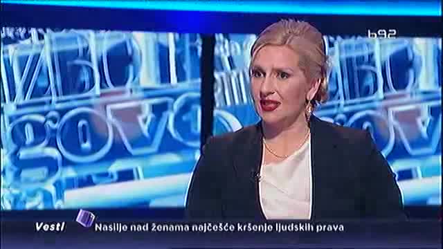 Kažiprst: Zorana Mihajlović, drugi deo