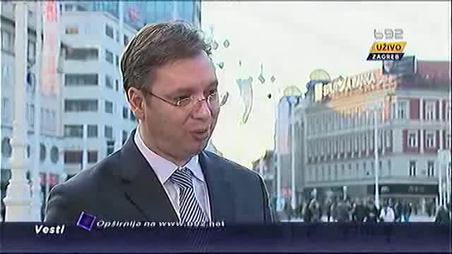 Vučić na inauguraciji Grabar Kitarović