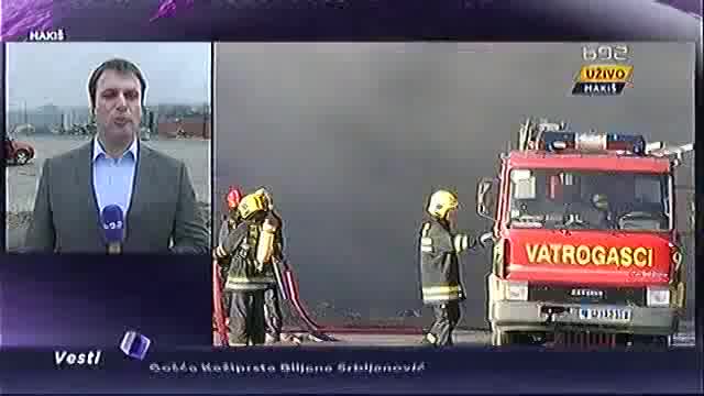 Požar pod kontrolom, vatrogasci dežuraju