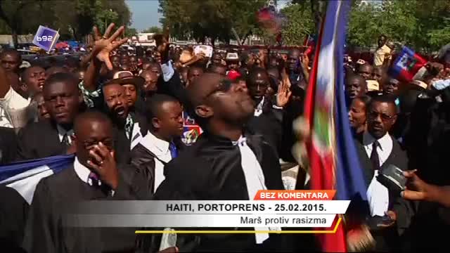 Antirasistièki protest na Haitiju
