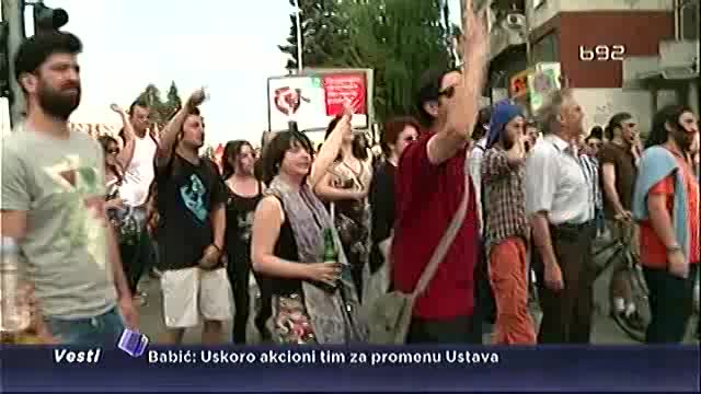 Skoplje: Novi protest, blokiran prilaz Vladi