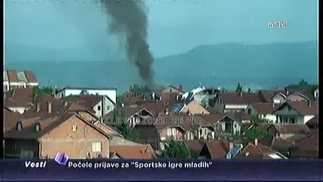 Haos u Kumanovu: Pucnji, gore kuće