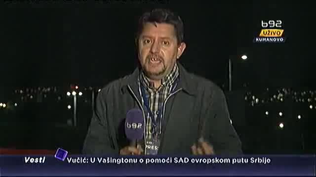 Reporter B92 u Kumanovu