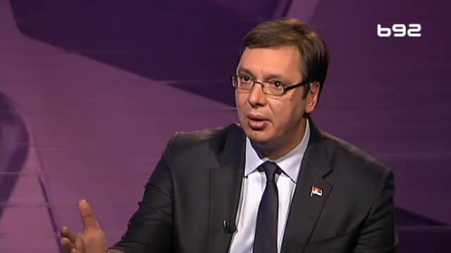 Intervju B92: Aleksandar Vuèiæ, premijer Srbije
