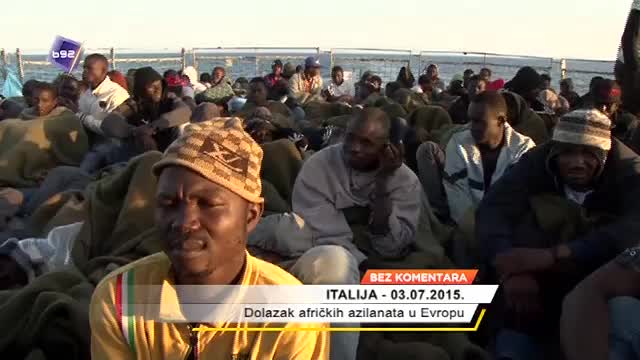 Dolazak afrièkih azilanata u Evropu