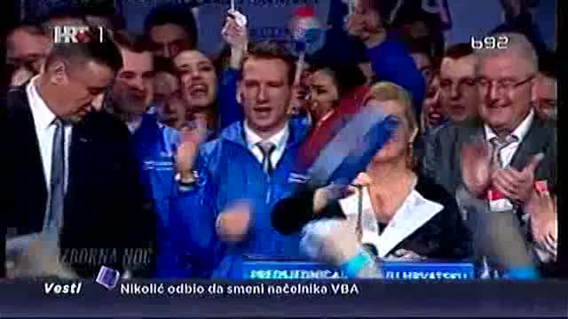 Kitaroviæeva raspisala izbore za parlament Hrvatske