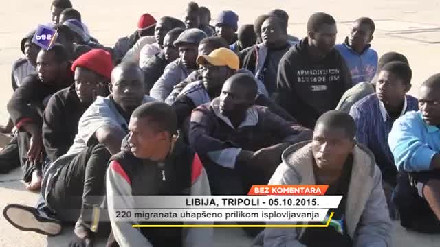 220 migranata uhapšeno prilikom isplovljavanja