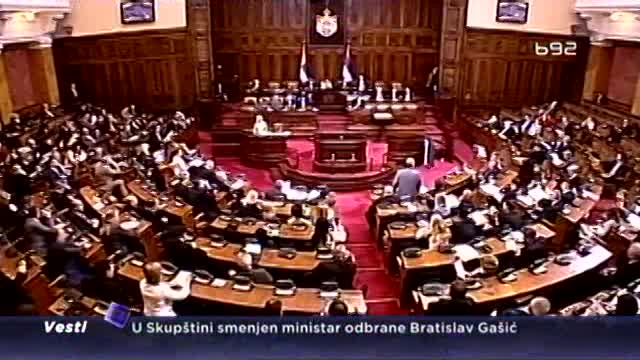 Skupština razrešila Bratislava Gašića