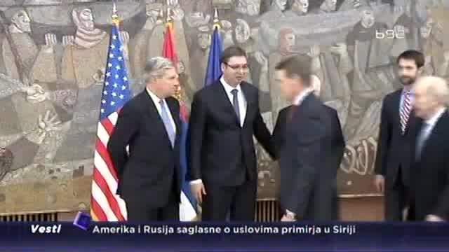Američki senatori u Beogradu