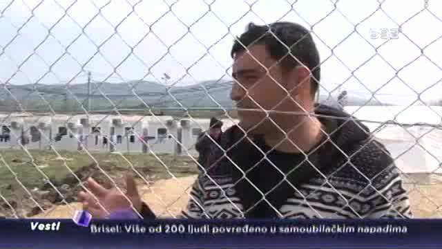 Migranti kao u zatvoru, Tabanovci ograðeni žicom
