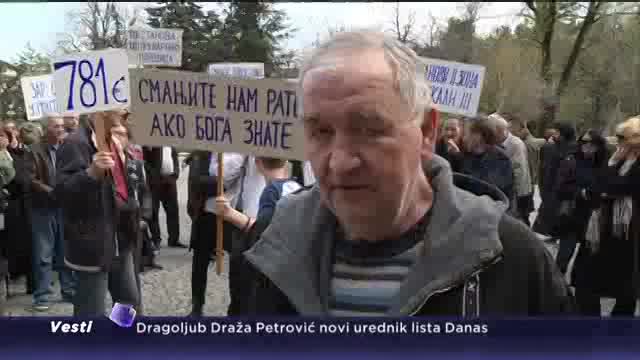 BG: Protest stanara naselja Mileva Marić