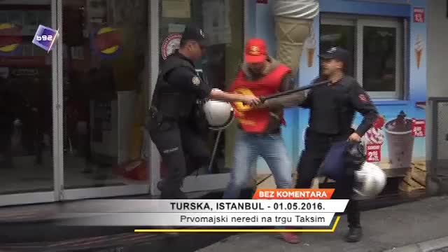 Prvomajski neredi na trgu Taksim