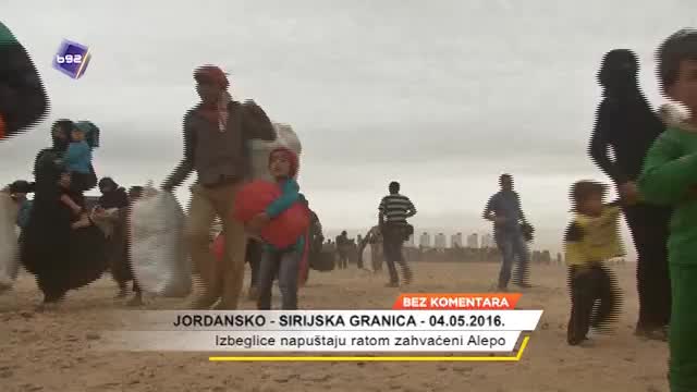 Izbeglice napuštaju ratom zahvaæeni Alepo