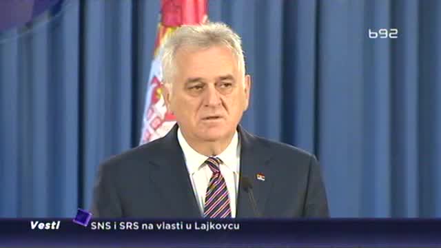 Nikolić poverio mandat Vučiću