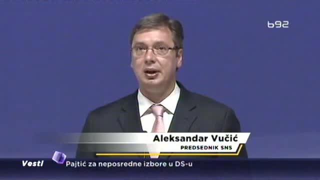 SNS izabrala novo rukovodstvo, Vučić opet na čelu stranke