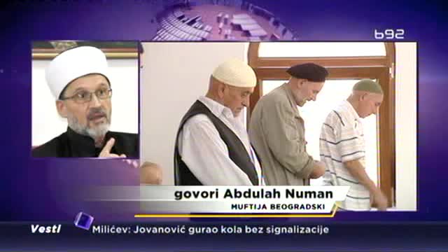 Novi muftija govori za B92