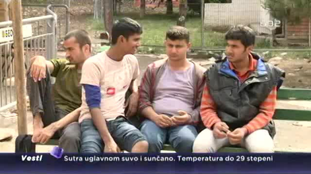 Migranti i dalje spavaju po beogradskim parkovima