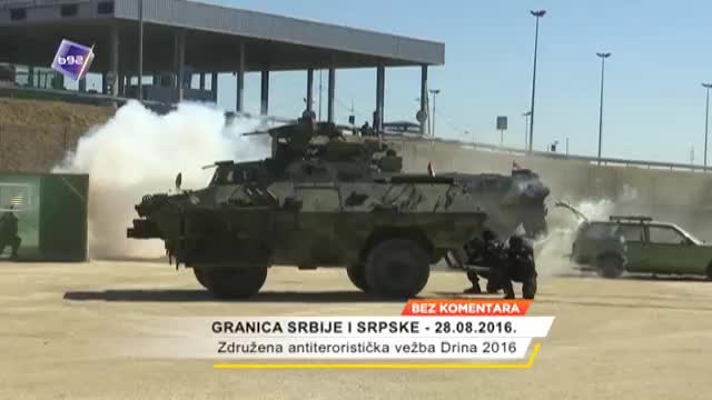 Združena antiteroristièka vežba Drina 2016