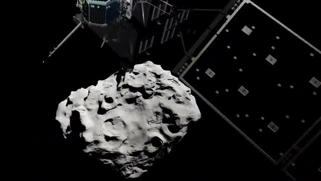 Sonda Rozeta pronašla robota File na kometi