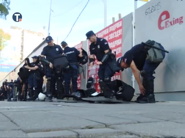 BG: Centar blokiran zbog Parade, veliki broj policajaca