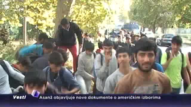 BG: Protest migranata, sukob, pa pokret ka granici