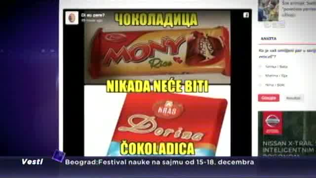 Slučaj čokoladice: Srpski proizvodi nisu dobrodošli u HR?