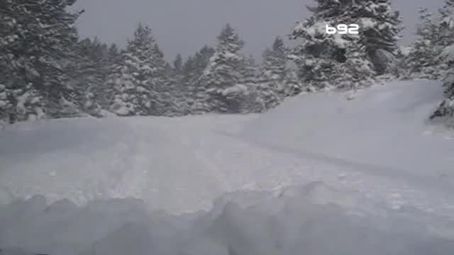 Sjenica: 103 sela u snežnoj blokadi