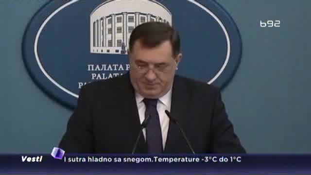 Dodik umesto puta na inauguraciju dobio sankcije