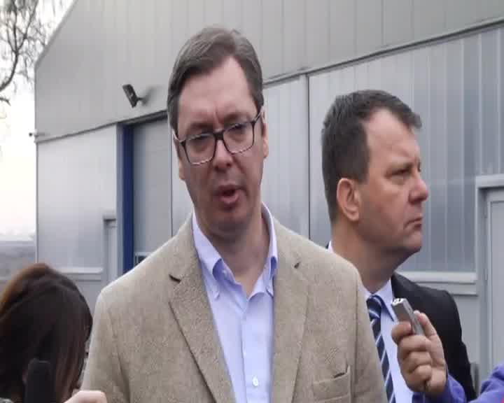 Vučić u Raškoj, Srbi strahuju od napada na sever