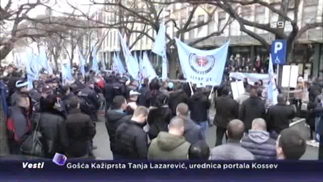 Policajci protestovali u Novom Sadu