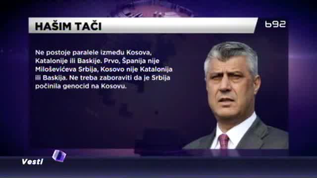Tači želi da uvede Kosovo u Unesko