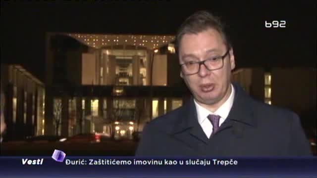 Vučić iz Berlina u Sarajevo