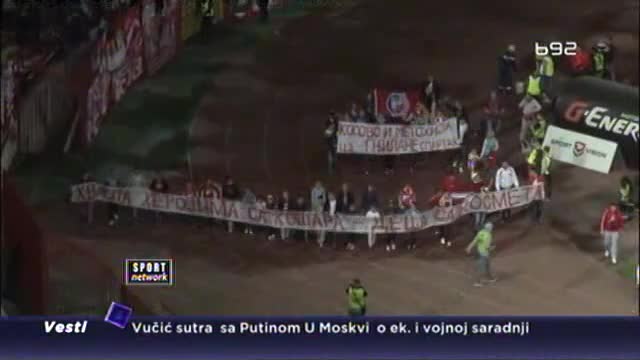 Ruski navijači povređeni u Beogradu