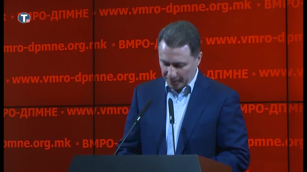 Gruevski osudio nasilje