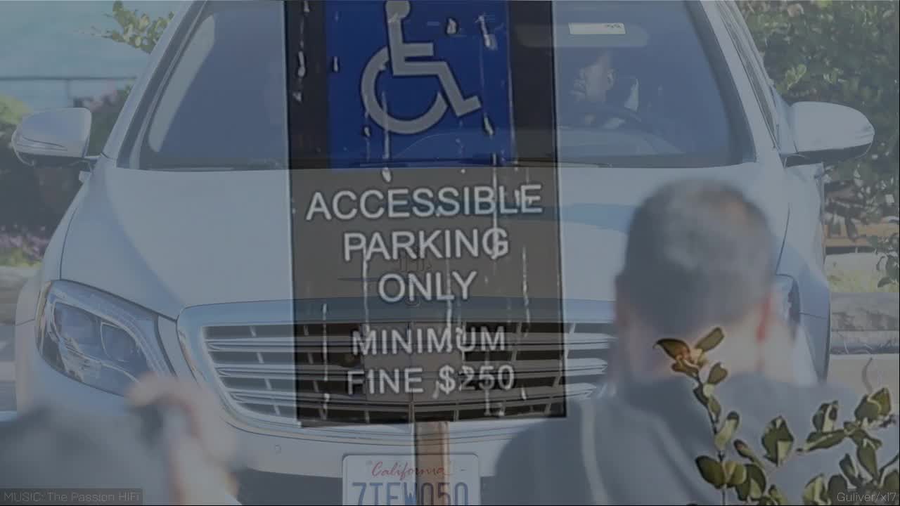 Parkirao na mesto za invalide