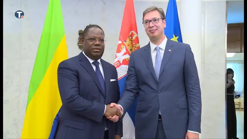 Vučić sa predsednikom Vlade Gabonske Republike