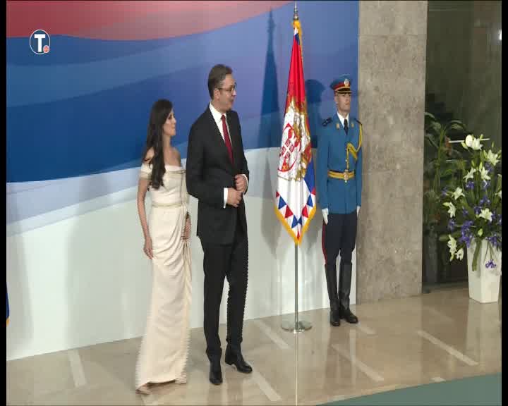 Vučić stigao sa suprugom na ceremoniju