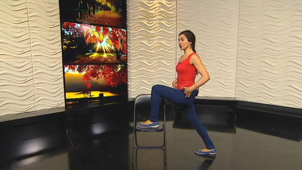 Offiice Yoga sa Martinom - jaèanje i istezanje mišiæa nogu, prepona i pravilno držanje tela