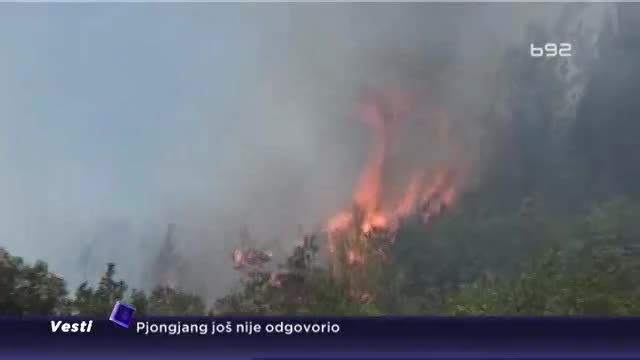 Požari u Hrvatskoj i CG, evakuisani i srpski turisti