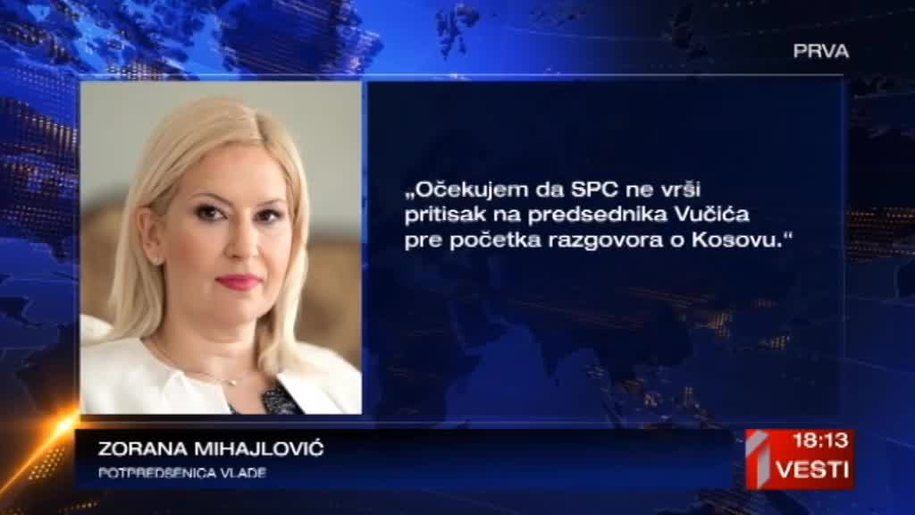 Sukob Mihajlovićeve i SPC: 