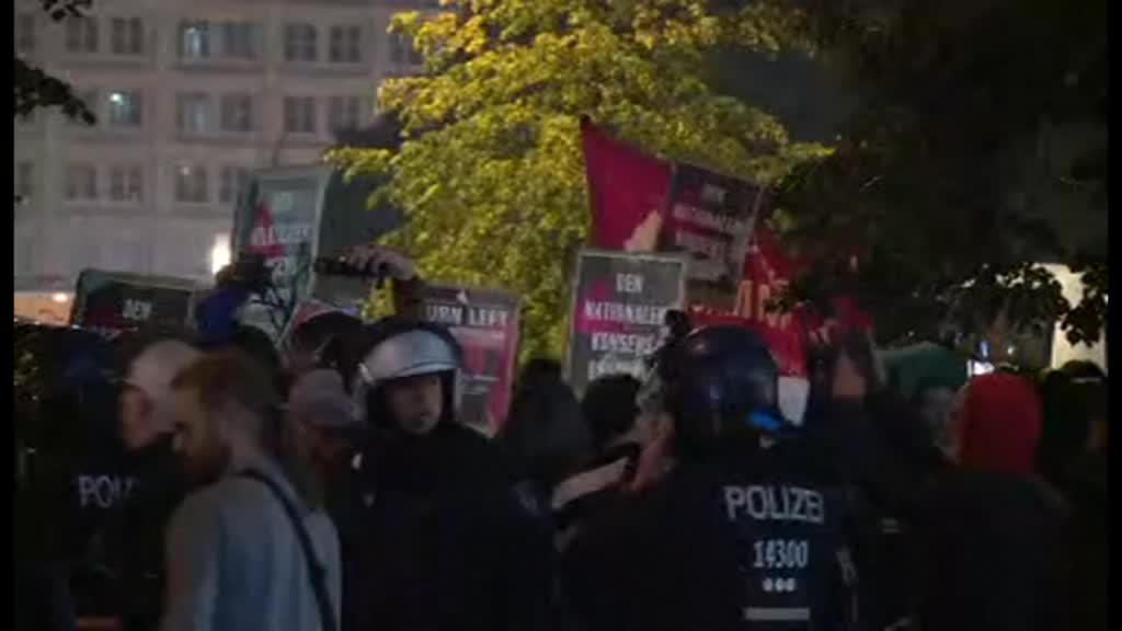 "Nacistièke svinje": Protest protiv AfD u Berlinu